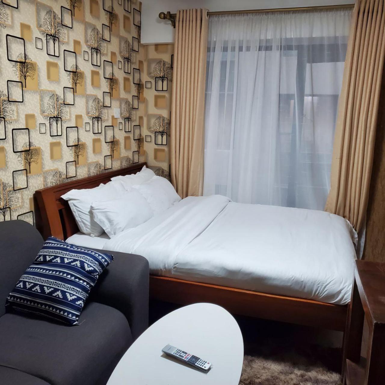 Lovely & Cozy Compact Studio Near Airport With Rooftop View Nairobi Exterior foto