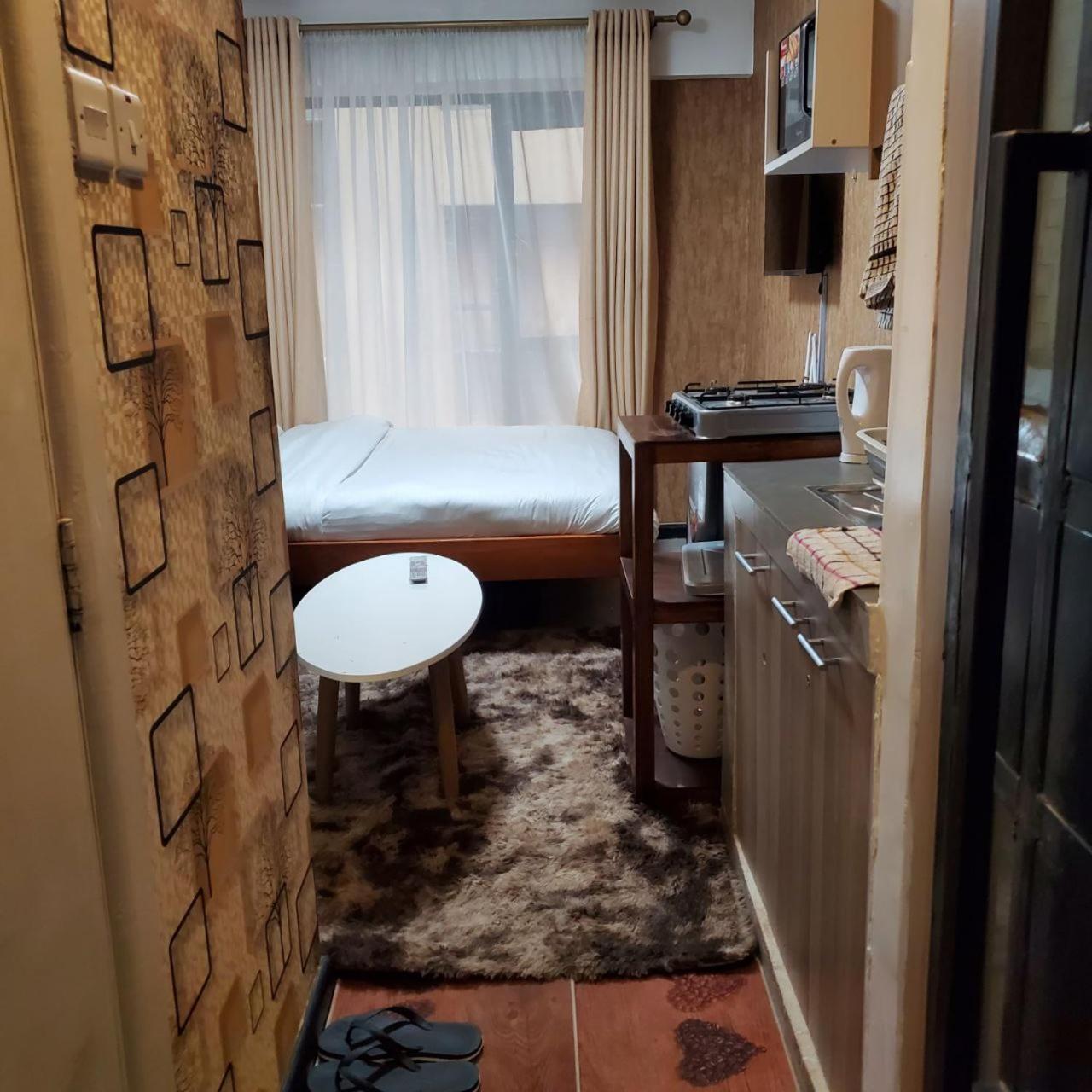 Lovely & Cozy Compact Studio Near Airport With Rooftop View Nairobi Exterior foto